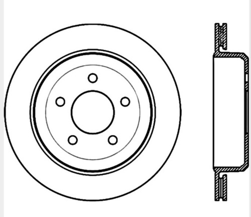 Disco De Freno Trasero Mercury Grand Marquis 2003-2011 Aimco Foto 2