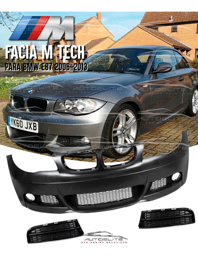 Facia Defensa Delant Bmw Serie 1 E87 Estilo M Tech 2006-2013 Foto 2