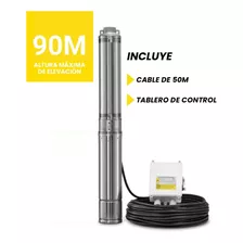 Bomba Sumergible Branx 1.5 Hp + Cable + Tablero Bsm4-14 50m