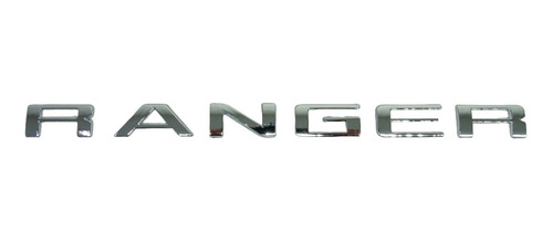 Logo Emblema Letras Cromadas Compatible Con Ford Ranger  Foto 3