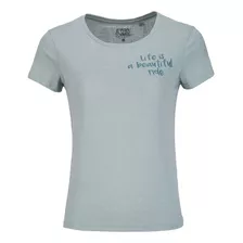 Polera Mujer Geography Mundi V19 Jade