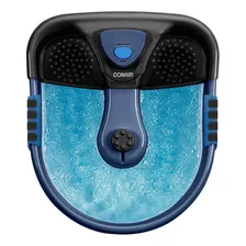 Baño De Burbujas Conair Tina Par Pies Spa Pedicure Relajante Color Azul