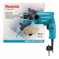 Taladro Rotomartillo De 1/2 De 500w Makita M0801b Color Turquesa Frecuencia 60