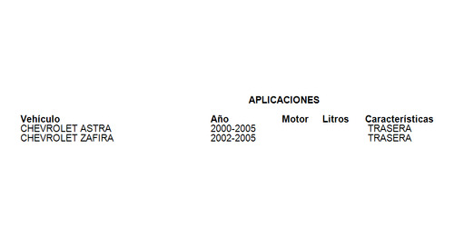 Maza Con Balero Trasera Chevrolet Zafira 2002-2005 Gm Parts Foto 4