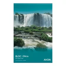 Block Oficio Avon Ledesma De 80 Hojas Liso Blanco