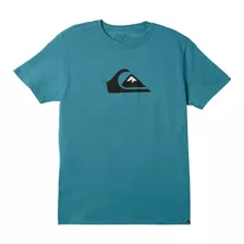 Playera Quiksilver Comp Azul Hombre Aqyzt08931-blz0