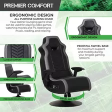 X Rocker Rgb Prism Pedestal 2.1 Dual - Silla Gamer Con Luces