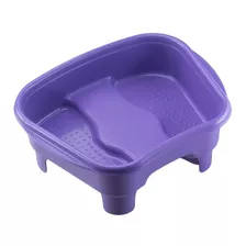 Bacha Palangana Para Pies Podología Con Pedestal Púrpura