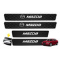 Sticker Proteccin De Estribos Puertas Mazda 3 Fibra Carbon 