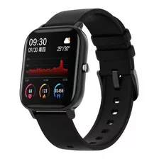 Smartband Colmi P Series P8 1.69 Caja De Aleación Black, Malla Black De Silicona