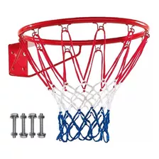 Aro Basquetbol Basquetbol Medida 45cm Con Red Y Pernos 