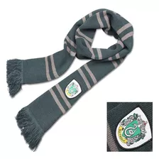 Bufanda De Harry Potter Gryffindor Slytherin De Colección