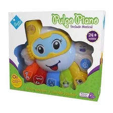 Organo Pulpo Piano Didactico Infantil Musical Ln3 6005