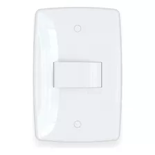 Conjunto Interruptor Paralelo Com Placa Linha Finesse+ Cor Branco