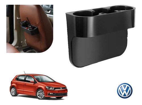 Porta Vasos Con Porta Celular Vw Polo 2014 A 2024 Foto 5