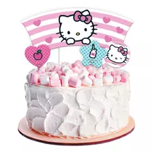 Topo - Topper - Decoração De Bolo - Festa Hello Kitty