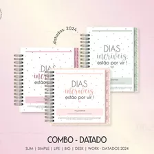 Arquivo Corte Digital Combo Planner Datado 2024