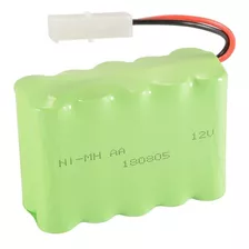 Bateria P/ Carrinho 12v Aa 2700mah Nimh Com Conector Tamiya