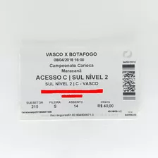 Ingresso Futebol Final Carioca 2018 Botafogo Campeão