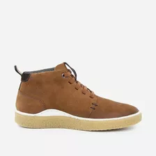 Bota Urbana Casual Masculina De Couro Legítimo Marrom