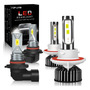 Kit Faros Auto Led Para Mitsubishi 12000lm Luz Alta Y Baja