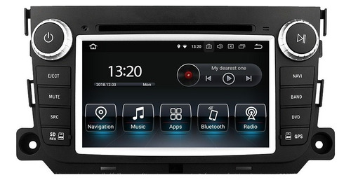 Smart Fortwo 2011-2015 Android Dvd Gps Touch Mirror Link Usb Foto 5