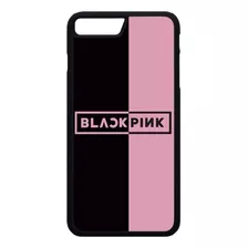 Funda Protector Case Para iPhone 8 Plus Black Pink