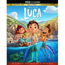 Blu Ray 4k Ultra Hd Luca Estreno Disney Original Pixar 