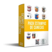 Super Pack Séries Seriados Arte Estampas Sublimação Canecas 