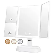 Makeup Mirror With Lights 3 Color Lighting Modes,60 Led...