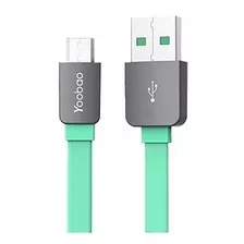 Cable Usb A Micro Usb Yoobao 80cm Plano Flexible 2 1a Ybk1