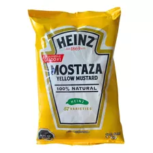 Mostaza Heinz Bolsas 1 Kg X 5 - Caja En Oportunidad