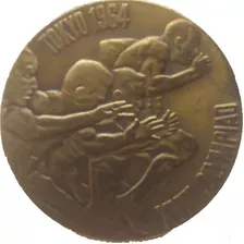 Medalha Das Olimpíadas De Tokyo 1964. X V I I Olimpiad.