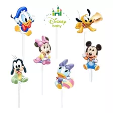 50 Toppers Disney Baby P/ Docinho De Festa Infantil