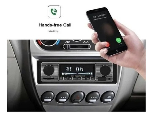 2024 Radio Retrovintage Bluetooth Usb Coche Antiguo Opal Foto 2