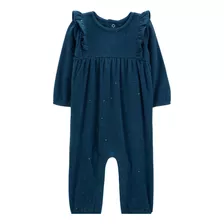 Macacao Carters Manga Longa Comprida Soft Fleece Inverno 