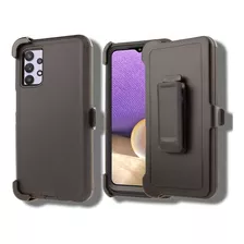  Funda Uso Rudo Reforzada Con Clip Para Samsung A32 5g 