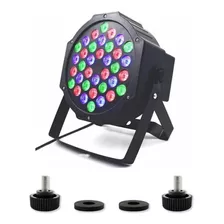 Foco Luces Proyector 36 Led Rgb Dmx Audio Ritmico Disco