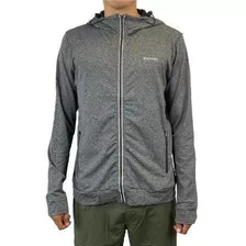 Poleron Hombre Traverse Hoodie Grafito Discovery