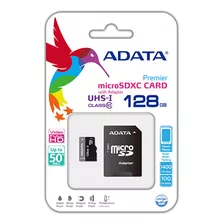 Memoria Micro Sd 128gb Adata Clase 10