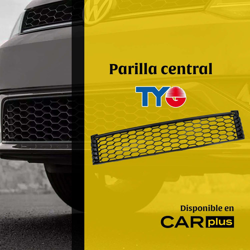 Parrilla Defensa Central Lineas Peugeot 206 2007-2008 Tyg Foto 2