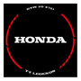 Juego De Emblemas Laminado De Rin Honda 58 Mm
