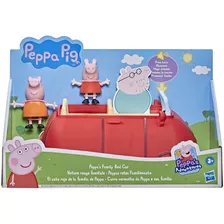 Peppa Pig Auto Rojo De La Familia - Con Sonidos / Diverti