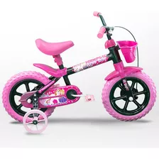 Bike Infantil Menina 5 Anos Aro 12 Com Rodinhas Cor Rosa Tamanho Do Quadro 8