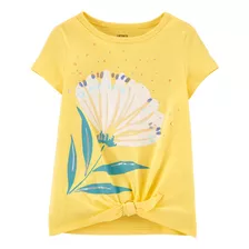 Carters Remera Manga Corta Flor 1k484610