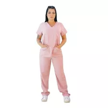 Pijama Cirurgico Uniforme Hospitalar Feminino Scrub Slim 10