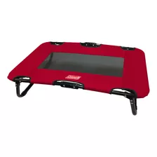 Coleman Cuna Plegable Para Mascotas Hasta 50 Lbs - Rojo