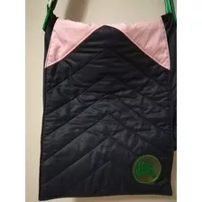 Cartera Mujer Estilo Bandolera Azul Y Rosa Marca Berska 