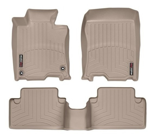 Tapetes Weathertech Acura Tsx 2009-2014 - 1ra+2da Filas Foto 2