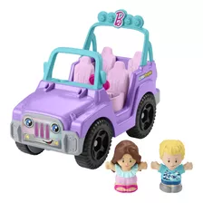 Fisher-price Lp Set De Juego Tu Primer Jeep De Barbie